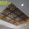 سقف معرق چوبی